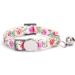 Moonpet Personalized Cat Collar with Name & Phone Number | Safe Heart Rose Design with Bell - Buy Online on GoSupps.com