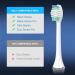 Replacement Toothbrush Heads for AquaSonic Black & Vibe Series - Pack of 10 | Duo Pro Electric Toothbrush Compatible - Buy Online on GoSupps.com
