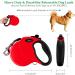 Etaccu Rollerin Retractable Dog Leash - 5m One-Button Block Reflective Non-Slip Handle for Small/Medium Dogs up to 20kg - Red - Buy Online on GoSupps.com