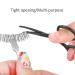 Nose and Ear Facial Scissors | Rounded Tip Grooming Scissors for Men - Moustache Beard & Eyebrow Trimmer - Buy Online on GoSupps.com