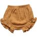 HASAKI Kids Linen Bloomer Shorts - 2Pcs Set for Newborns to Toddlers | Diaper Cover | Yellow Pink | 2-3 Years - Buy Online on GoSupps.com