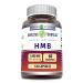 Amazing Formulas HMB Supplement | 1000 Mg Per Serving | 120 Capsules | Non-GMO | Gluten Free | Made in USA 1 Count (Pack of 120)