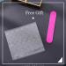Blindery French Square Press on Nails - Pink Glossy Glitter - 24PCS - Buy Online on GoSupps.com