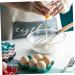 Artibetter 6 Ceramic Egg Holder Ceramic Egg Keeper Egg Holder Container Utensil Food Dispenser With Cover White White 14.5x9.5x3.2cm - Buy Online on GoSupps.com