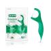 GUM EEZ-Thru dental floss with ring-shaped holder mint 90 count 1
