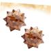 Frcolor Massage Ball - Lacrosse Acupressure & Trigger Point Roller for Deep Tissue Relief | Yoga & Muscle Massage Device (5x5cm Brown) - Buy Online on GoSupps.com