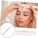 FOMIYES 3pcs Goo Microblading Pen Brush Highlighter Marking Pen Gel Lip Mapping Tool Marker Ink Plastic Red 15x1cm Red - Buy Online on GoSupps.com
