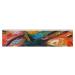 Resistance Bands Exercise Bands Vibrant Fish Painting Printed Elastic Band Leg Bands Resistance Fitness Bands Fabric Resistance Bands