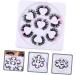 minkissy 7 Pairs Fake Eyelashes False Lashes Colored Lash Extensions Lash Clusters with Color Eyelashes with Color Curl Lash Clusters Color Lashes Colored Lashes Russia Chemical Fiber Curly - Buy Online on GoSupps.com