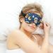 Buy Cute Hedgehog Galaxy Sleep Mask | Light Blocking Eye Mask for Sound Sleep | Adjustable Soft Eye Shade for Men & Women - Buy Online on GoSupps.com
