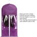 Wig Bags Storage with Hanger Hair Extensions Storage Bag Portable Dustproof Hair Extensions Carrier Holder with Zipper for Travel Daily Use(Purple) - Buy Online on GoSupps.com