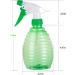 Pack of 2- 16 Oz Empty Plastic Spray Bottles - Vibrant Colors, Multi Purpose, BPA Free - 16.9 Oz (500ML) 2 Bottles - Buy Online on GoSupps.com