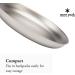 Snow Peak Titanium Plate - Lightweight & Durable for Backpacking and Camping - Buy Online on GoSupps.com