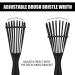 Tonyg-P EZ Discrowded Brush for Afro Textures 3a-4c | Easy Clean Wet/Dry Hairbrush - Pink/Blue/Black - Buy Online on GoSupps.com