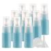 TIANZD 12 Pieces 10ml 0.3 oz Lightproof Blue Spray Bottles Plastic Fine Mist Spray Bottles Refillable Bottle for Cosmetic Perfume Cleaning Travel with 1x Funnels Blue 10ml