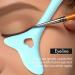 Silicone Aid Stencils Wing Tips Reusable Silicone Tool Mascara Drawing Aid Makeup Tool Applicator Tool (blue) - Buy Online on GoSupps.com