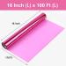 Easter Pink Cellophane Wrap Roll  Translucent Pink Cellophane Wrapping Paper  16 Inch Width x 100 Ft Long Colored Cellophane Rolls for Gift Baskets  DIY Arts Crafts Decoration and More - Buy Online on GoSupps.com