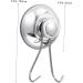 Alipis 1pc Hook up Heavy Duty Coat Hangers Suction Cup Hook Wall Key Hanger Suck Cup Hook Metal Work Towel 7X6CM Silver - Buy Online on GoSupps.com