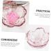 FRCOLOR Nail Tool Manicure Tools Nail Art Tool Nail Dish Cup Acrylic Nail Supplies Japanese Manicure Pen Holder Dish for Acrylic Nails Nail Cups Nail Art Accessories Nail Pen Glass Crystal - Buy Online on GoSupps.com