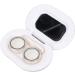 Buy Elegant Contact Lens Case for Men & Women - Cosmetic Holder with Tweezers & Mirror - Best Storage Solution - Buy Online on GoSupps.com