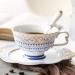 Coffee Cup Ceramic Relief Vintage and Saucer Cup Breakfast Kitchen Home Office Timpani (Color : B) - Buy Online on GoSupps.com