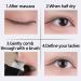 Aiweijia Folding Eyelash Comb eyelash separator tool eyebrow comb Eyebrow Mascara Brush Lash Comb Makeup Brush for Women & Girls Beauty Accessory Black - Buy Online on GoSupps.com