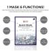 SNP Black Pearl Renew Ampoule Mask - 10 Sheets, 0.84 fl oz Each for Radiant Skin - Buy Online on GoSupps.com
