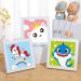 CEUHROG 6 Pack Kids Paint by Numbers Kit - Beginner Acrylic Watercolor Painting Set for Ages 4-12 - Easy DIY Number Canvas Arts Decor - Buy Online on GoSupps.com