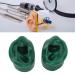 Water-Resistant Silicone Pair Ear Model for Acupuncture - Large Base, Green - Buy Online on GoSupps.com