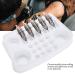 Disposable Plastic Tattoo Cartridge Tray - 12pcs Needle Holder Stand | Tattoo Plate TYPE 2 - Buy Online on GoSupps.com