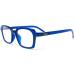 Gian Marco Venturi Unisex Sondrio Reading Glasses - Stylish Blue Frames Size M - International Shipping Available - Buy Online on GoSupps.com
