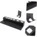 WOONEKY Curling Iron Rack Kickstand Hair Curler Wall Rack Styler Holder Curling Wand Stainless Steel Black - Buy Online on GoSupps.com