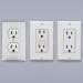 Qdos StayPut Double Outlet Plug Cover - Secure Fit, Beveled Edges - 6 Pack, White - Buy Online on GoSupps.com
