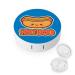 Cute Hot Dog Round Case For Contact Lens Kit Storage Box with Mirror Printed
