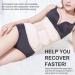 Postpartum Belly Band Wrap Belt - Post Pregnancy Recovery Girdle for C-Section & Natural Birth | Waist Trainer Body Shaper - Beige, One Size - Buy Online on GoSupps.com