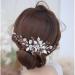 ISLHJDD Flower Bride Wedding Hair Combs Bridesmaid Hair Accessories Bridal Wedding Hair Accessories Wedding Hair Comb Hair Accessory for Brides Girls