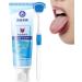 ONLYNERY Tongue Cleaning Gel Set | Natural Tongue Kit for Fresh Breath | Safe & Ergonomic Tongue Cleaner for All Ages - Mint Fragrance - Buy Online on GoSupps.com