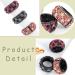 Bohend Rhinestone Hair Clip Set - 3 Pcs Ponytail Cuff Hair Jewelry for Women and Girls - Buy Online on GoSupps.com