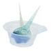 LIFKOME Set Brosse et Bol pour Coloration Cheveux Salon Pinceau Poils Fins pour Application Uniforme Bol M langeur R utilisable Facile Nettoyer Kit Pratique pour Teinture M ches et