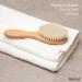 Naroa Natural Baby Hair Brush - Soft Goat Bristles | Safe Wooden Handle | Eco-Friendly Hairbrush for Newborns | Prevent Cradle Cap | Baby Gift - Buy Online on GoSupps.com