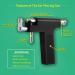 Self Ear Piercing Gun Kit - Professional Salon & Home Use with 17 Pairs Diamond Stud Earrings for Ear Nose & Lip Piercings - Black - Buy Online on GoSupps.com