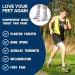 4 Pairs Ankle Bandage Compression Socks for Men & Women - Plantar Fasciitis & Heel Spur Relief - White (47-51) - Buy Online on GoSupps.com