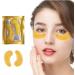 5 Pairs Crystal Collagen 24k Gold Under Eye Gel Pads - Anti Aging & Hydrating Eye Mask - Buy Online on GoSupps.com