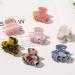 Hair Clips Hair Claw Clips Barrette Clamp Jelly Colors Ponytail Crab Girls Hair Hairpin Hair Styling Accessories Women(F1) - Buy Online on GoSupps.com
