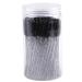 100pcs Crystal Eye Brush Brush Mascara Wands Eye Applicator Brush for Eyelashes Extensions Eye Makeup Kit Tool Spoolies