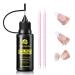 UNA GELLA Dissolvant pour colle ongles pour faux ongles 20 ml Dissolvant pour colle ongles en gel sans ac tone pour faux ongles produit de manucure DIY 20 ml x 1 dissolvant de colle ongles