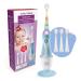 Vitalmaxx electric toothbrush for babies & children |Extra gently with soft bristles from 6 months including 3 replacement brushes |With LED light and timer |Child -friendly dental care |Blue blue-white