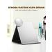 Macaki 20X Magnifying Makeup Mirror with Slant Tweezers | 8.8cm Magnified Mirror | Grey | 2 Suction Cups | 1PCS - Buy Online on GoSupps.com