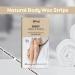 Andmetics Natural Body Cold Wax Strips | 99% Natural Ingredients | Polyethylene & Paraffin Free | Smooth Skin Up to 4 Weeks | Suitable for All Skin Types - Buy Online on GoSupps.com