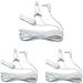 TENS Ear Clips for Vagus Nerve Stimulation: BesCable 3pcs 2.5mm male to 2 Clips TENS Unit Vagal Nerve Stimulator Device Lead Wire Electrode Cable Cords 3.9ft